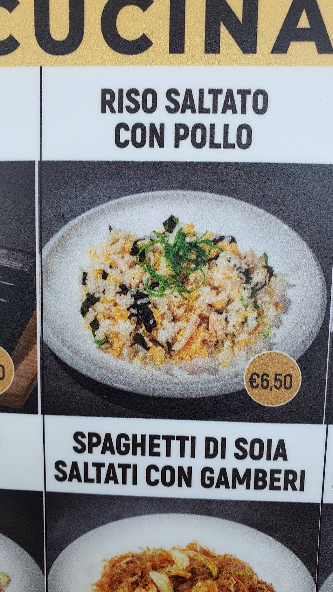 Menu di Ristorante Giapponese e Cinese - Kaede Oriental Taste 