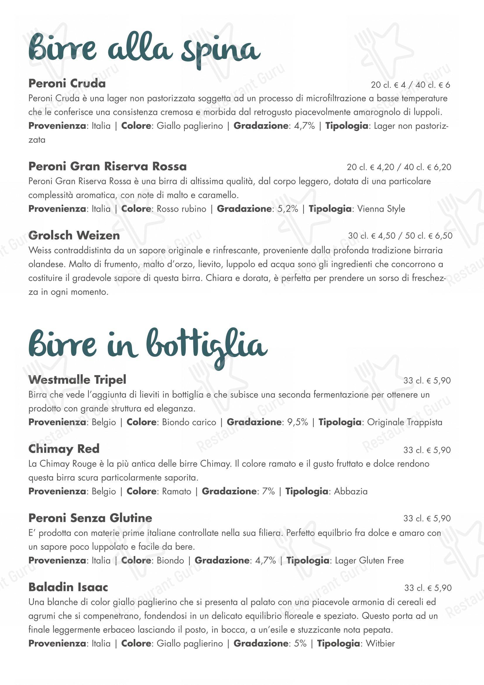 Menu di Ristorante Halloween - 菜单