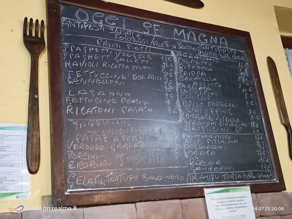 Menu di Ristorante Il Medioevo 
