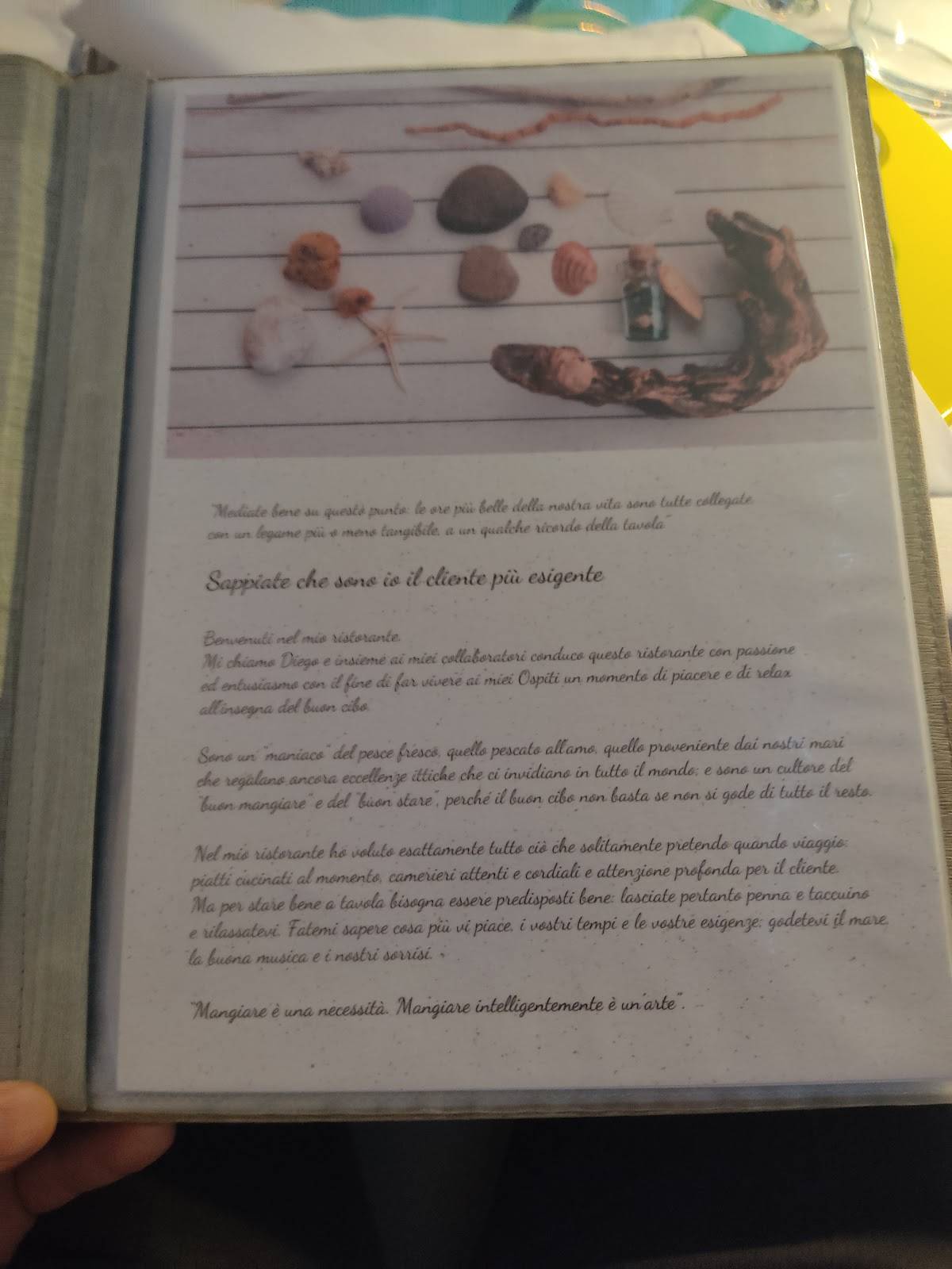Menu di Ristorante Patty 