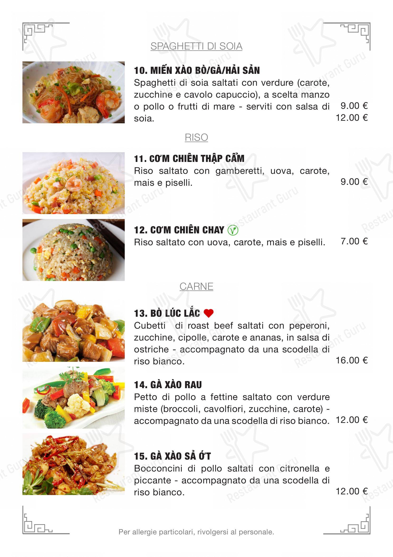 Ristorante Pizzeria D.o.c. in Pavia - Menu