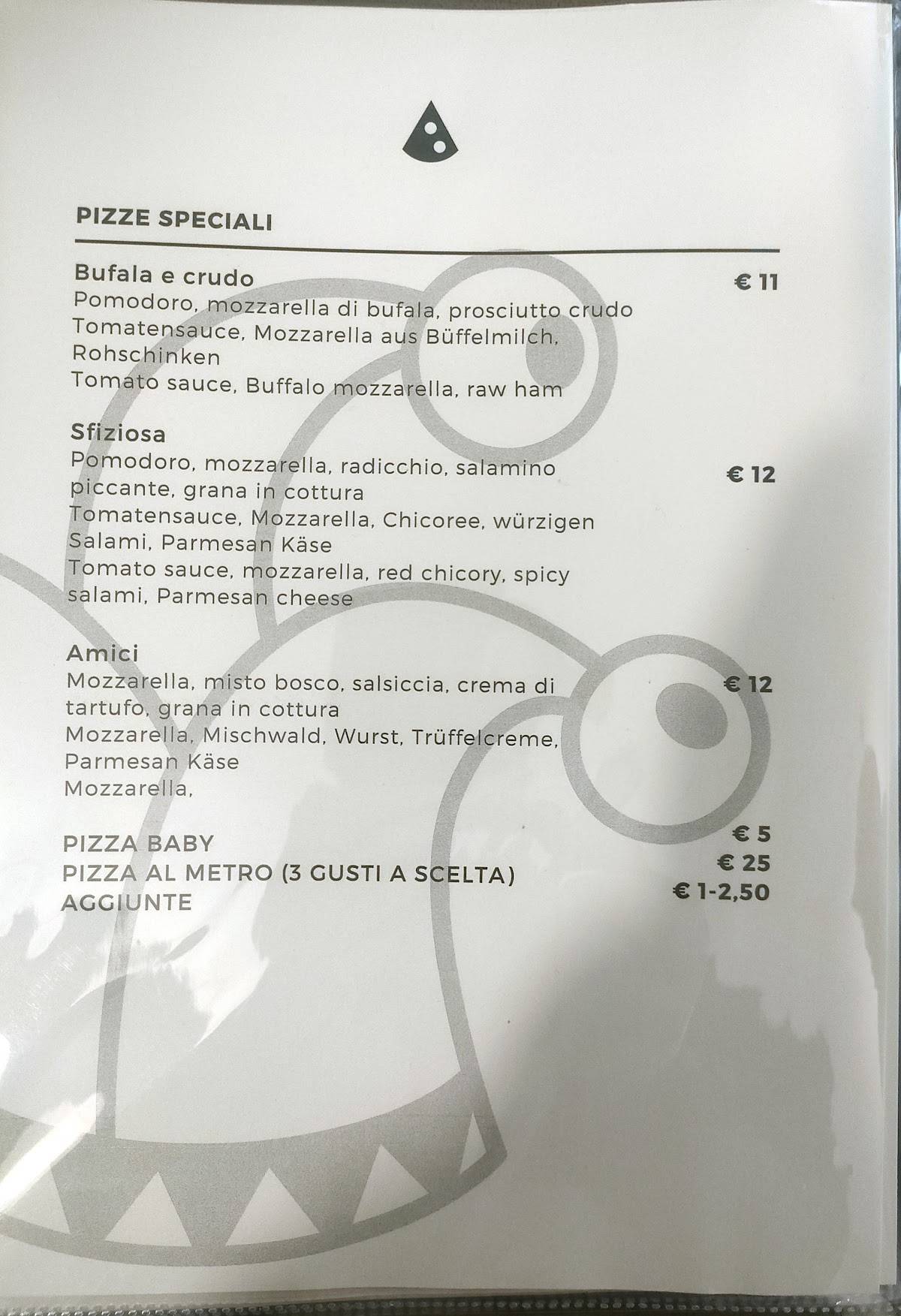 Menu di Ristorante Pizzeria Jolly 
