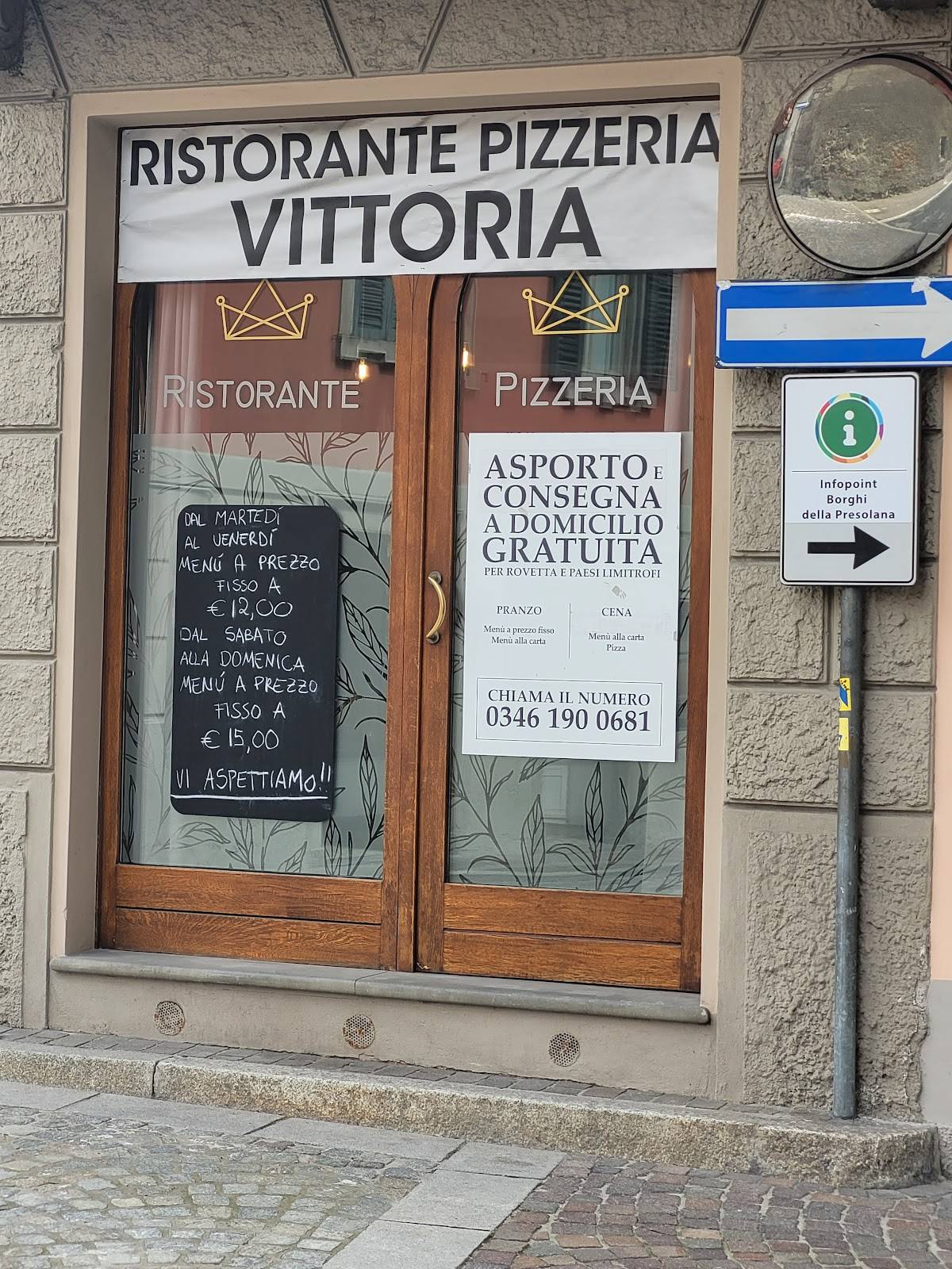 Menu di Ristorante Pizzeria Vittoria 