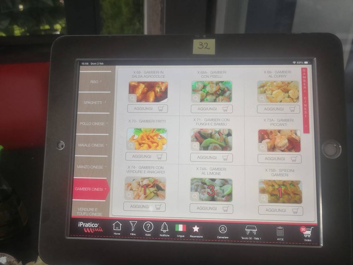 Menu di Ristorante Sole Cinese Giapponese 
