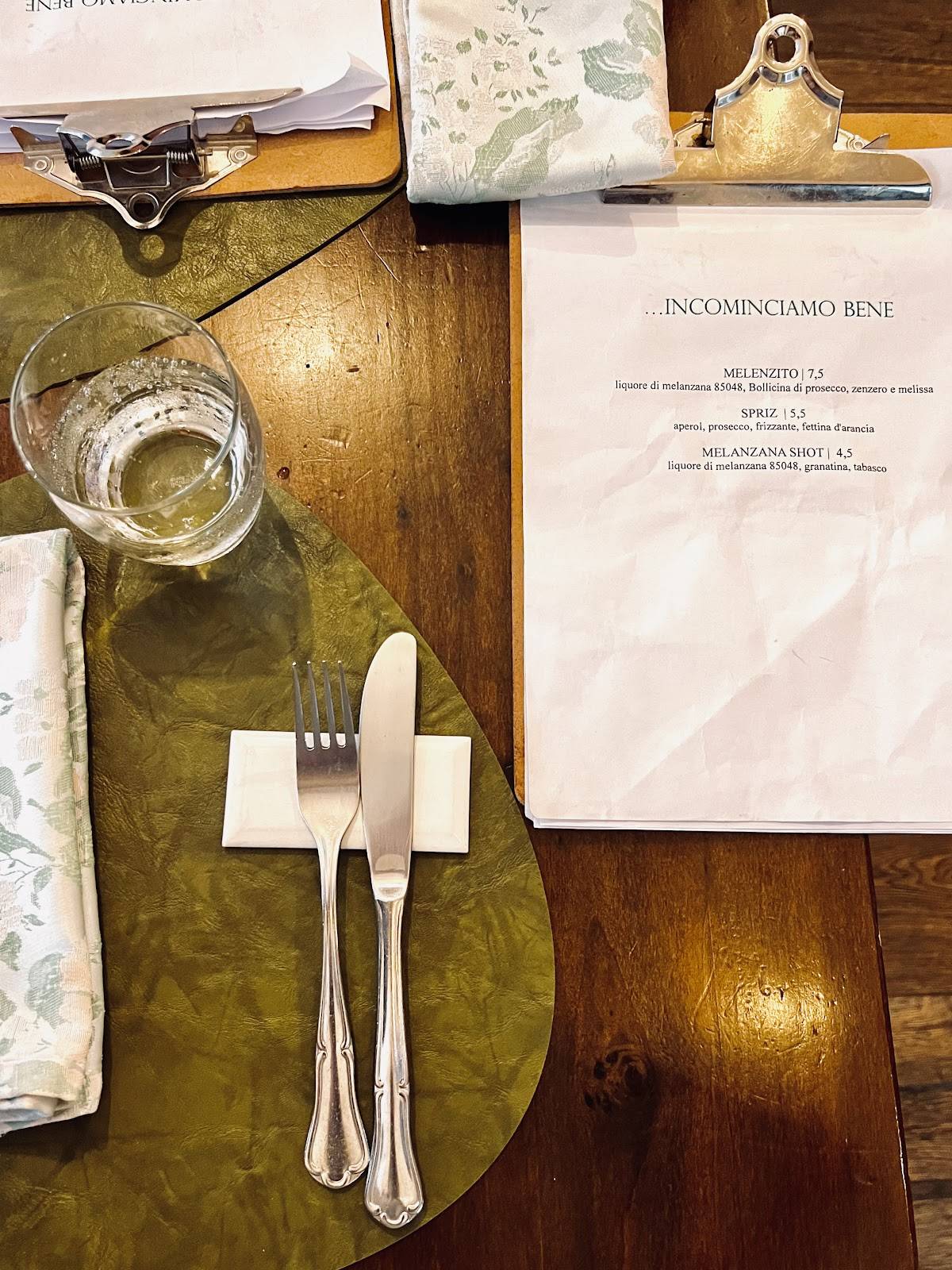 Menu di Ristorante da Peppe 