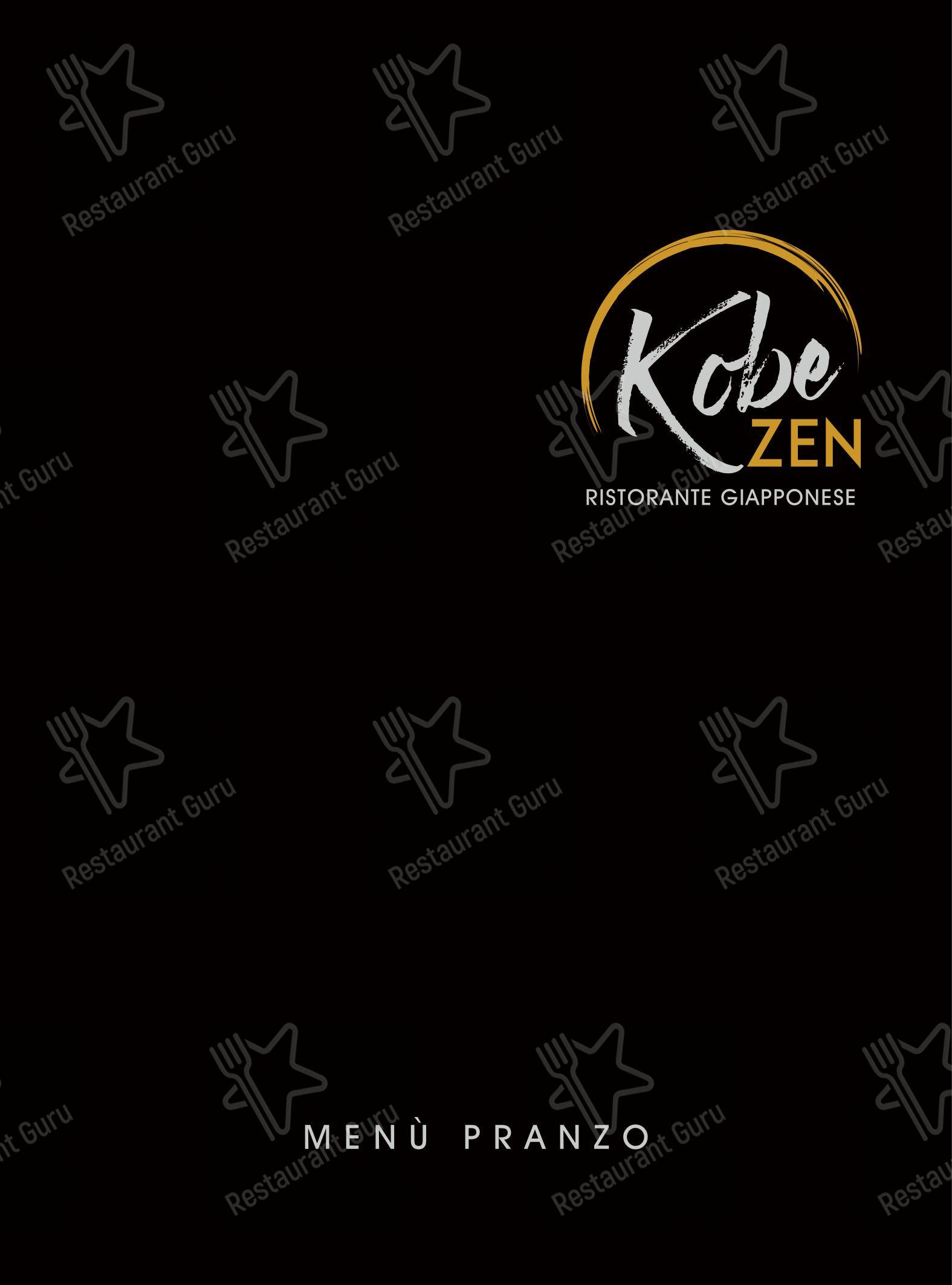 Menu per Ristorante kobezen Sushi ristorante