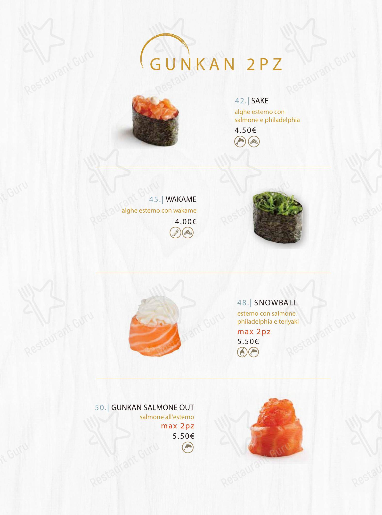 Menu di Ristorante kobezen Sushi - Menu