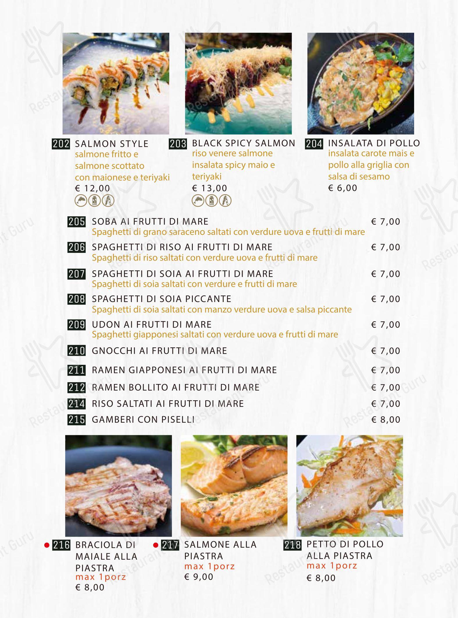 Menu per Ristorante kobezen Sushi ristorante