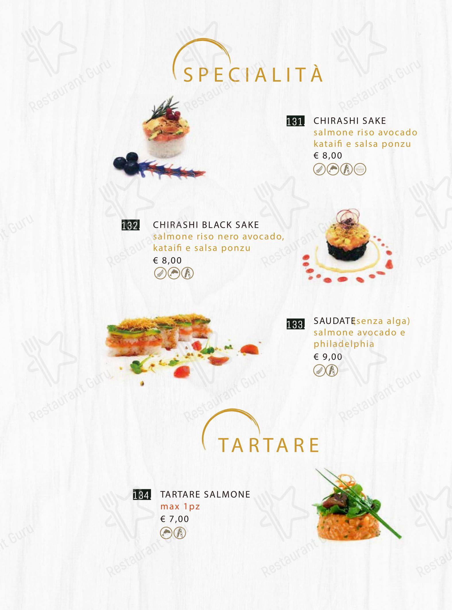 Menu per Ristorante kobezen Sushi ristorante