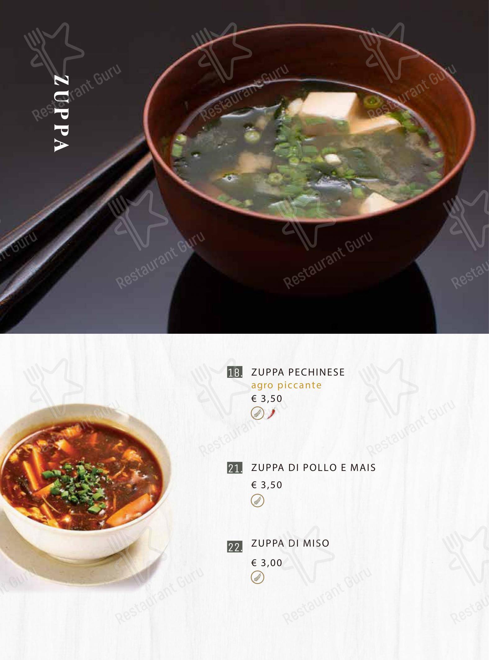 Ristorante kobezen Sushi in Rivoli - Menu