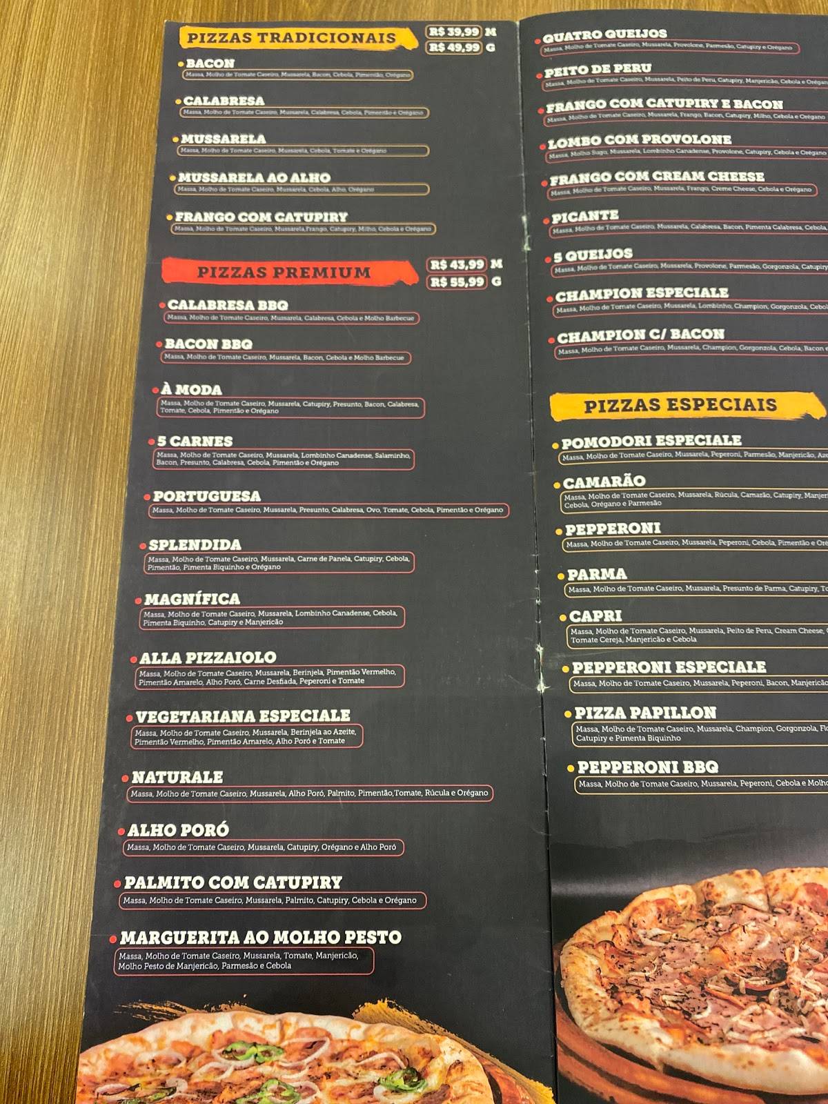 Roger's Pizza - Pizzaria no Horto Ipatinga cardápio