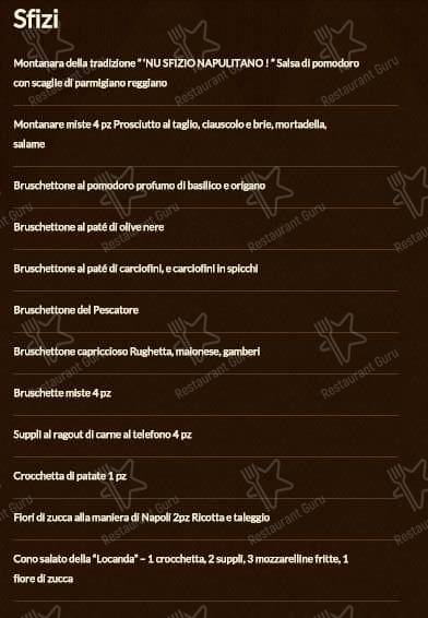 Menu di Locanda di Caio Mario 