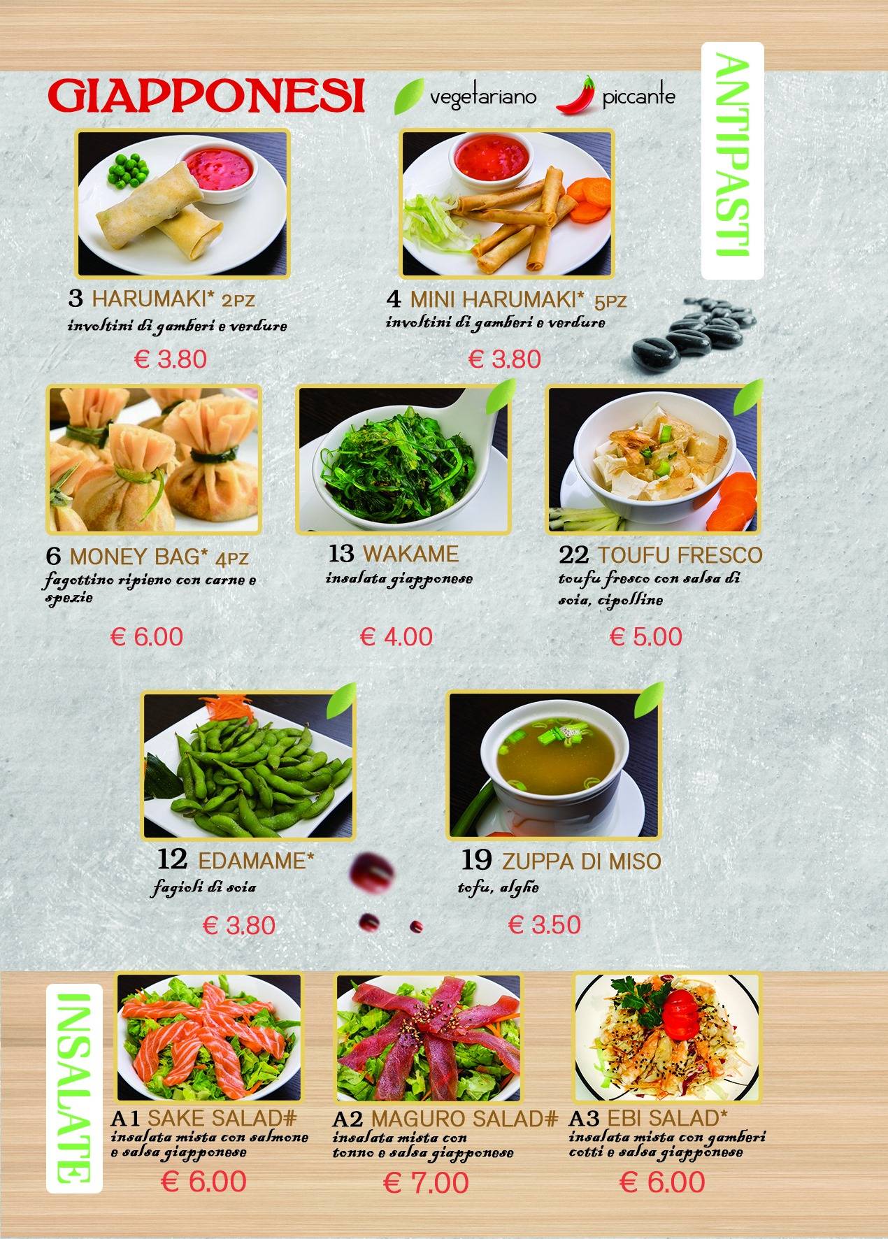Menu di Ristorante Sushi Soya 