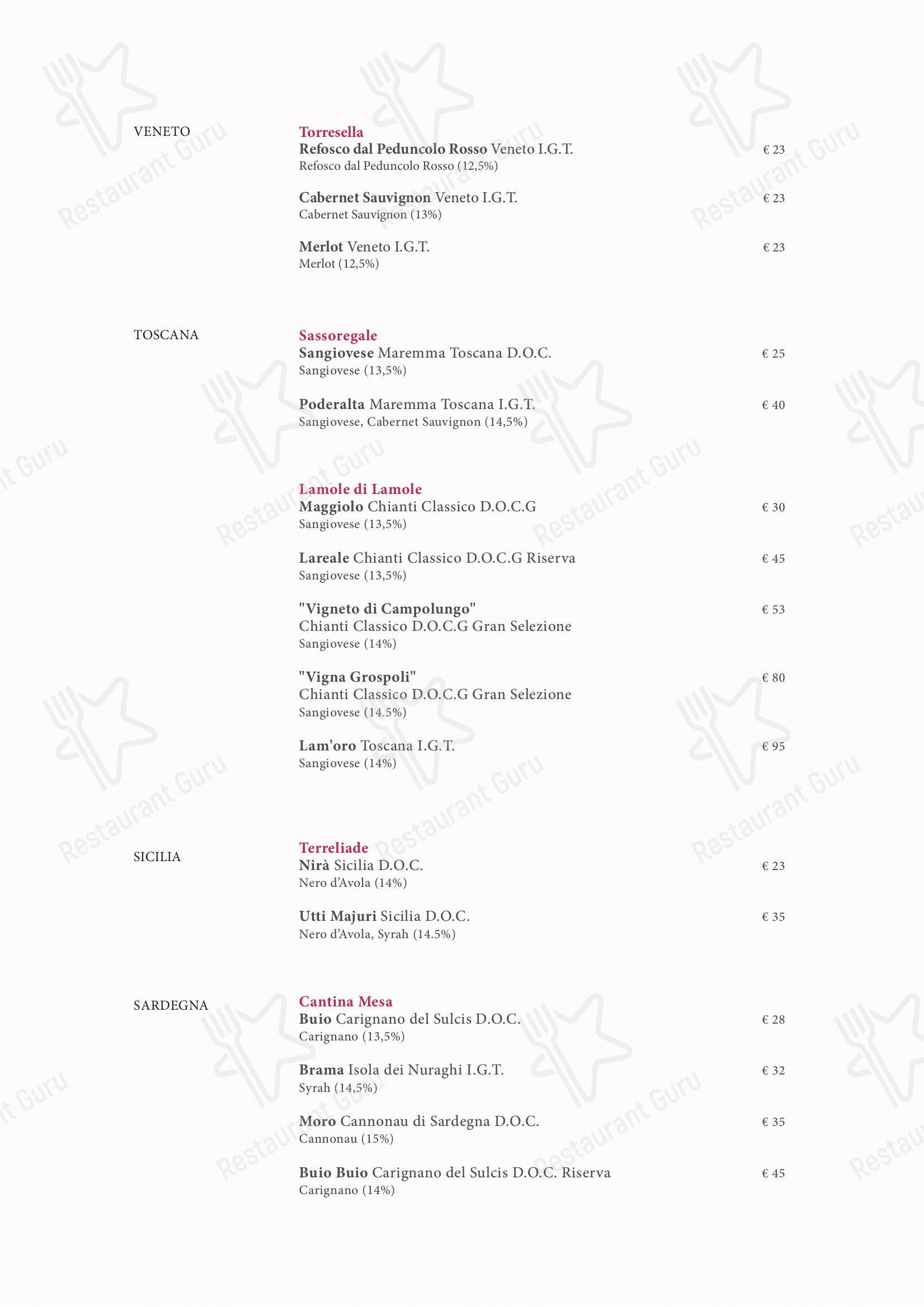 Menu di Vyta - 菜单