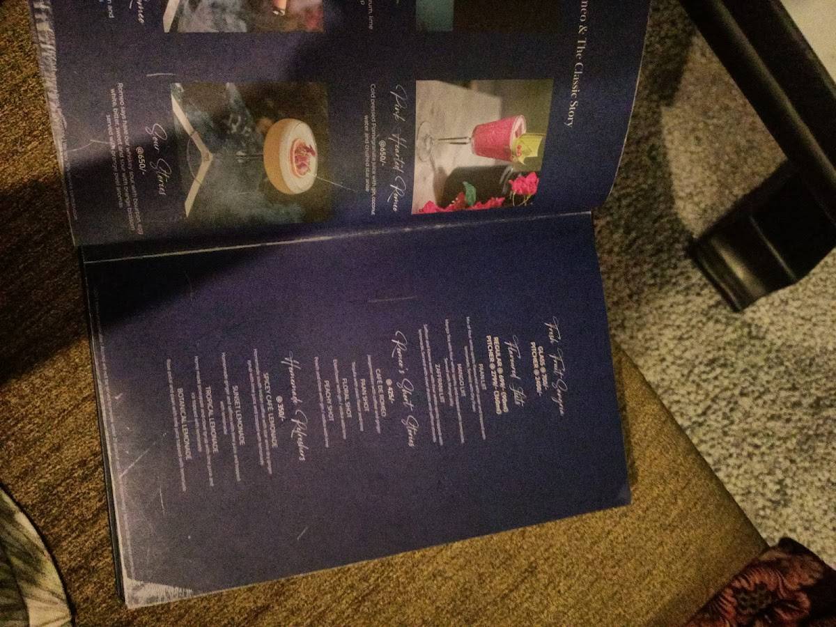 Romeo Lane Lucknow menu