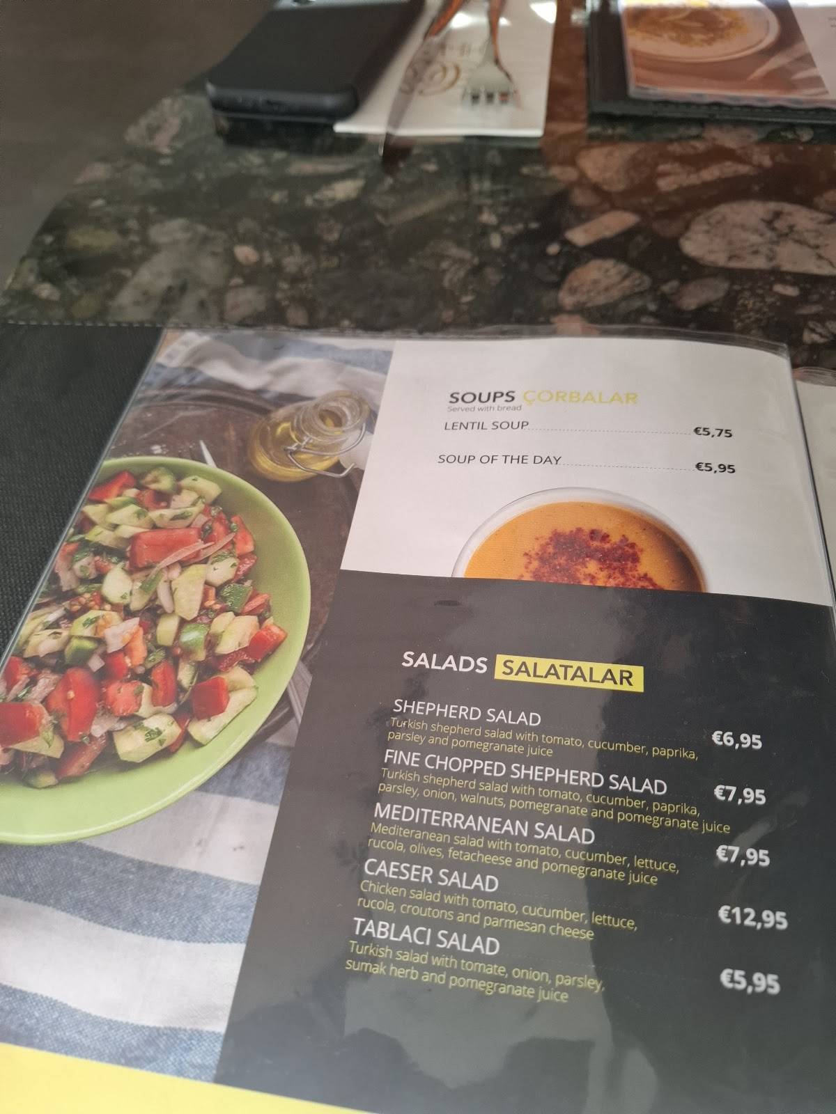 Menu de Hkiki Restaurant