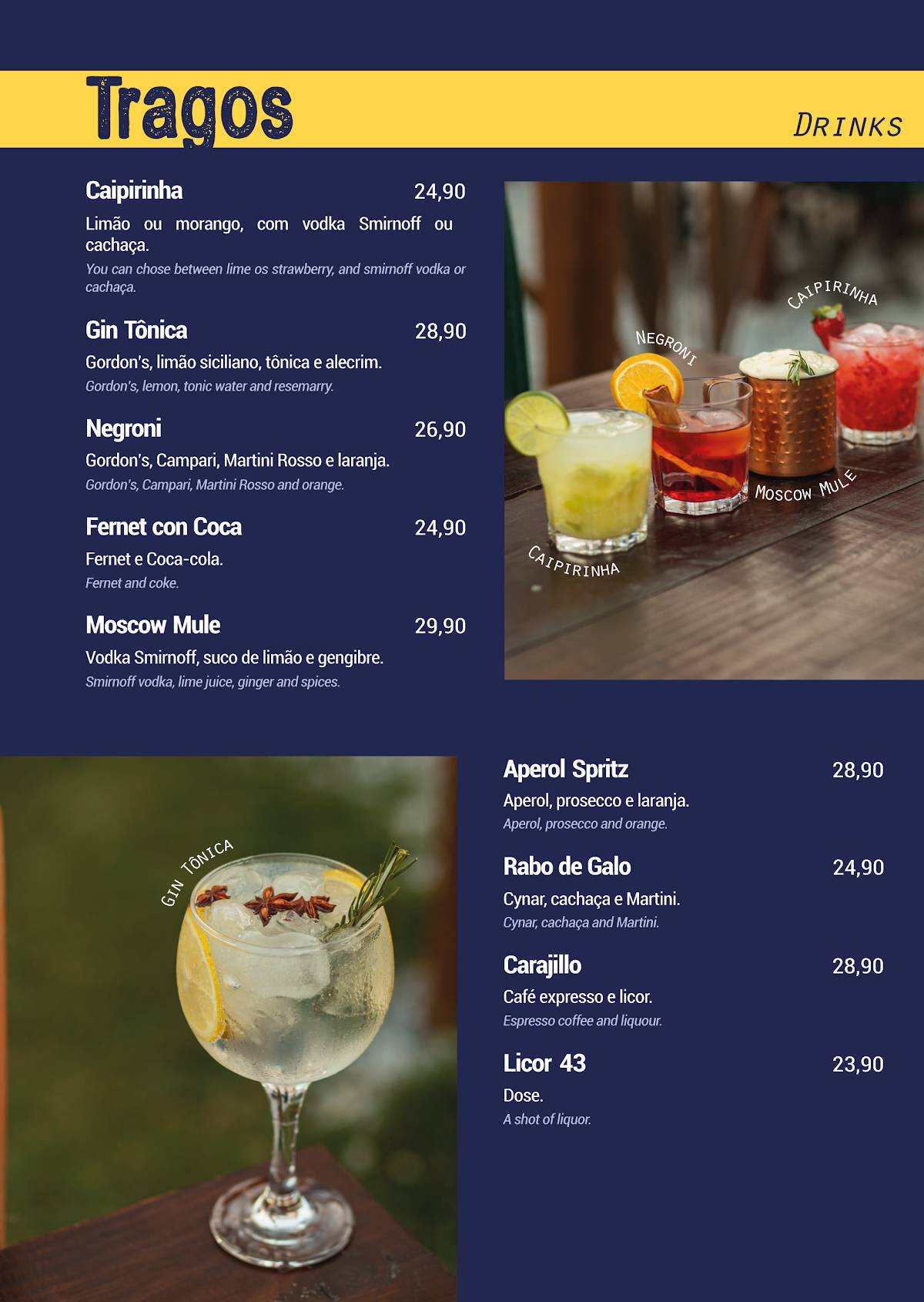 Ruedo Carnes cardápio