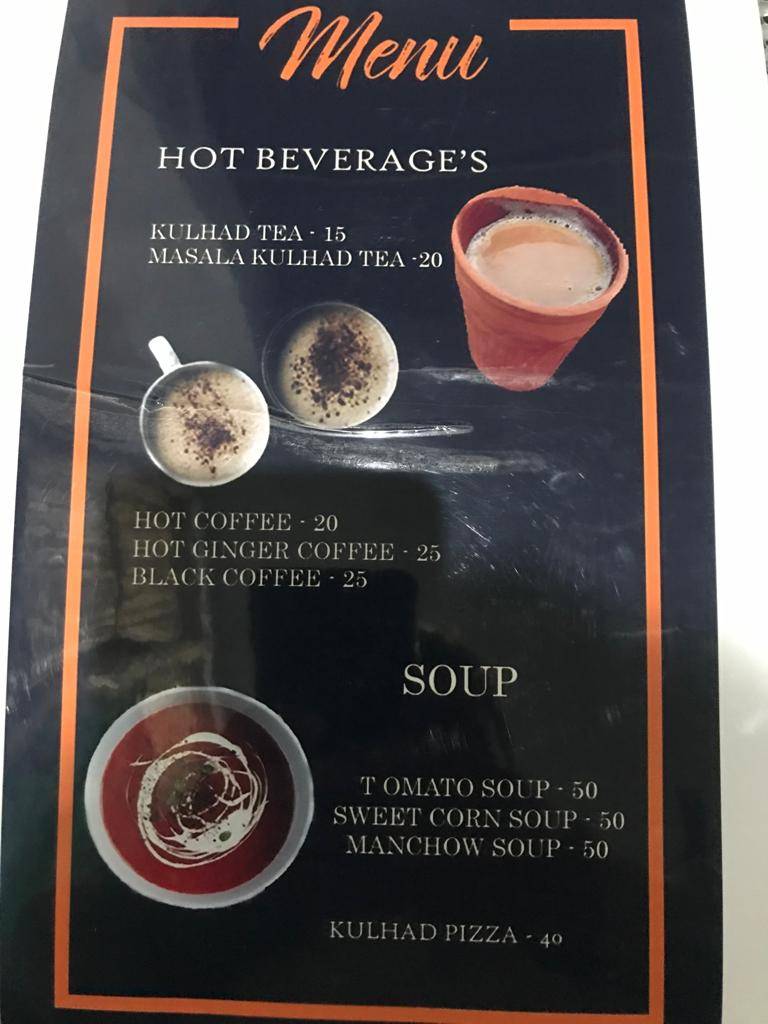 SHAKES & SNACKS menu