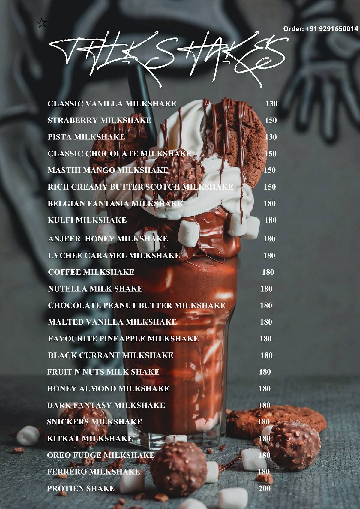 SIP N BITE menu
