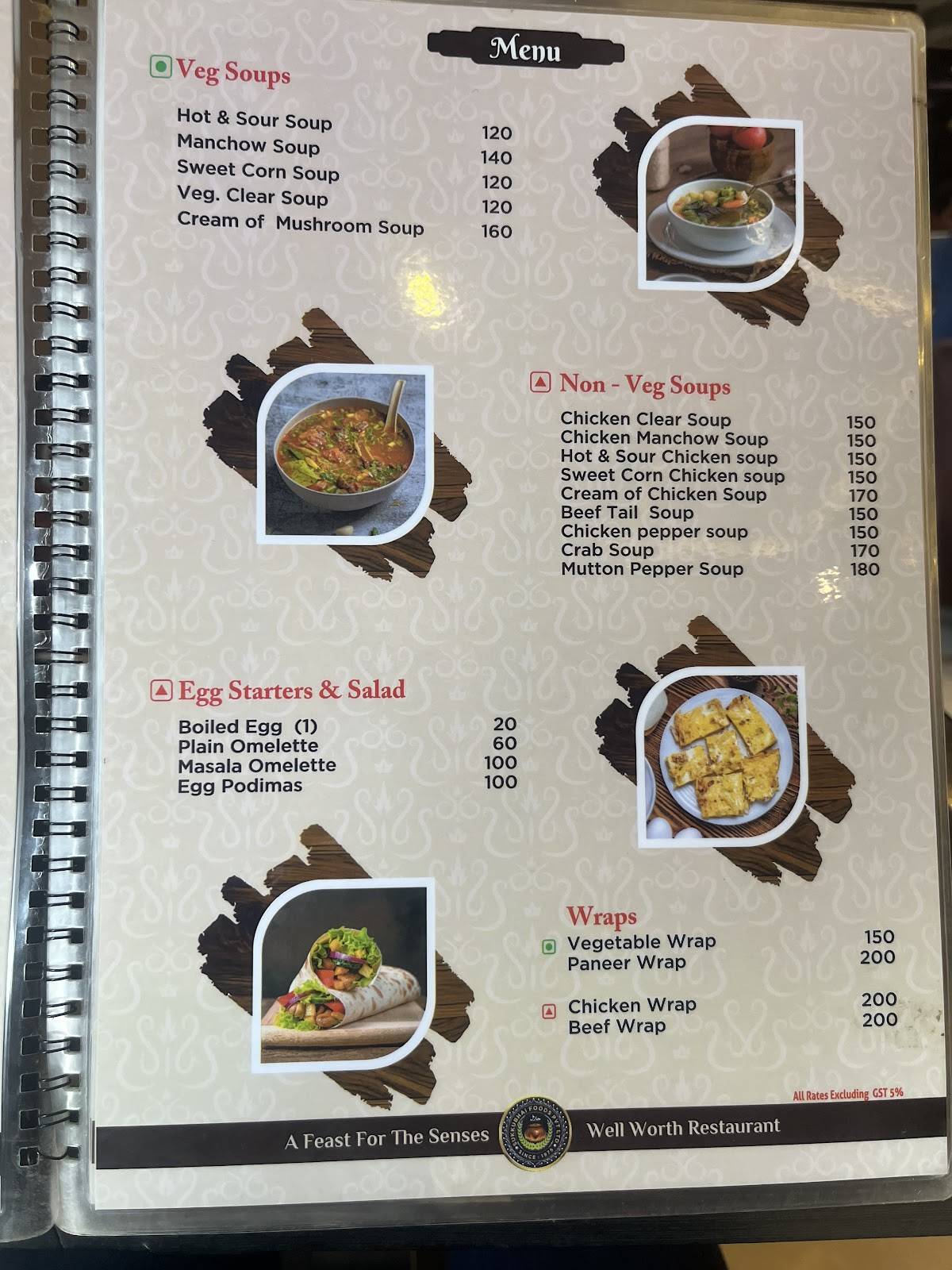 SUKKUBHAI BIRYANI - MULTICUISINE RESTAURANT - Thousand Lights menu