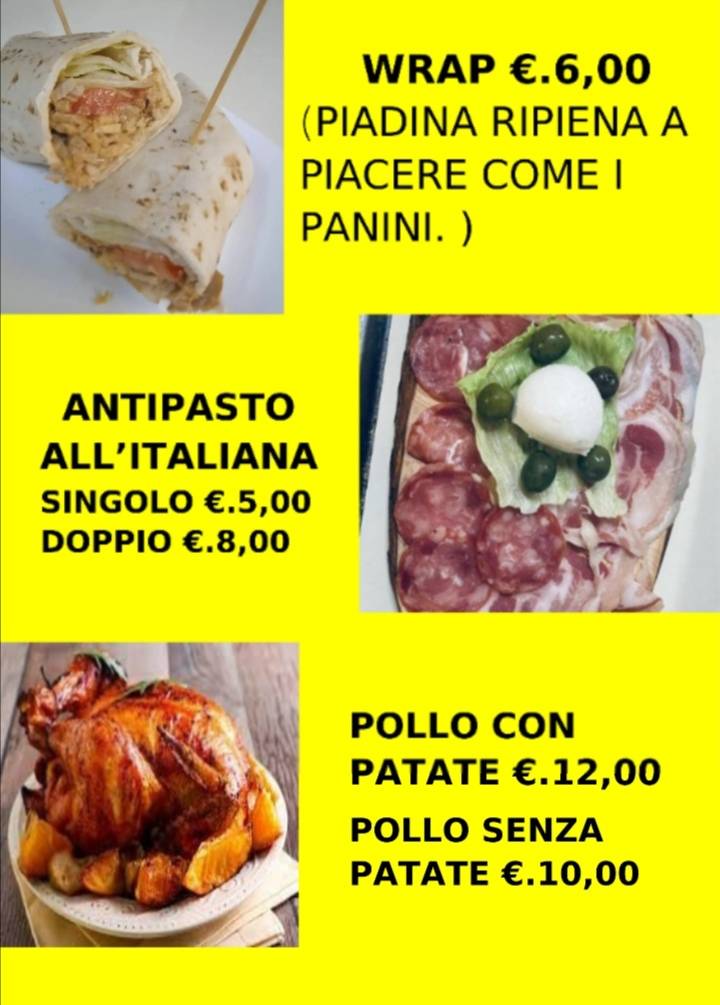 Menu di Sal & Frank American Pub 