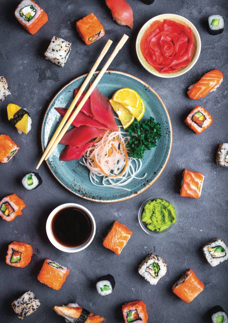 Menu di Samurai Sushi 