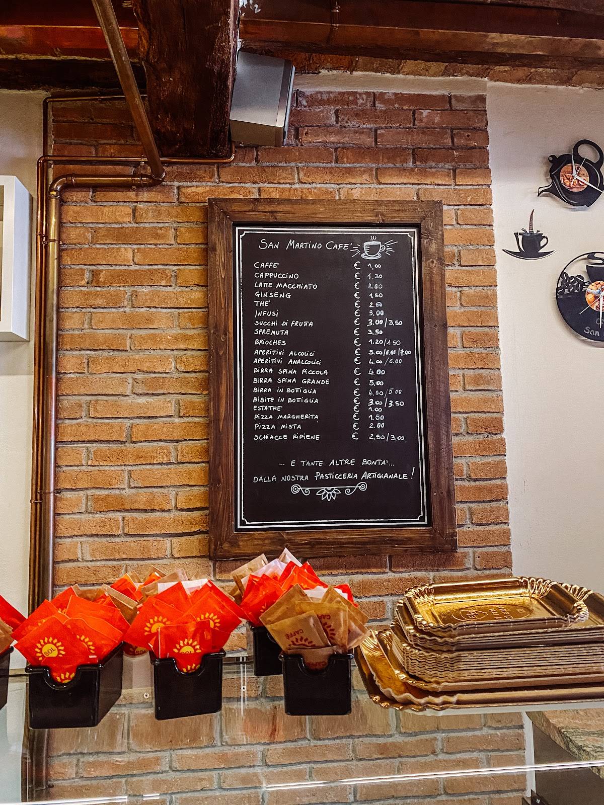 Menu di San Martino Café 