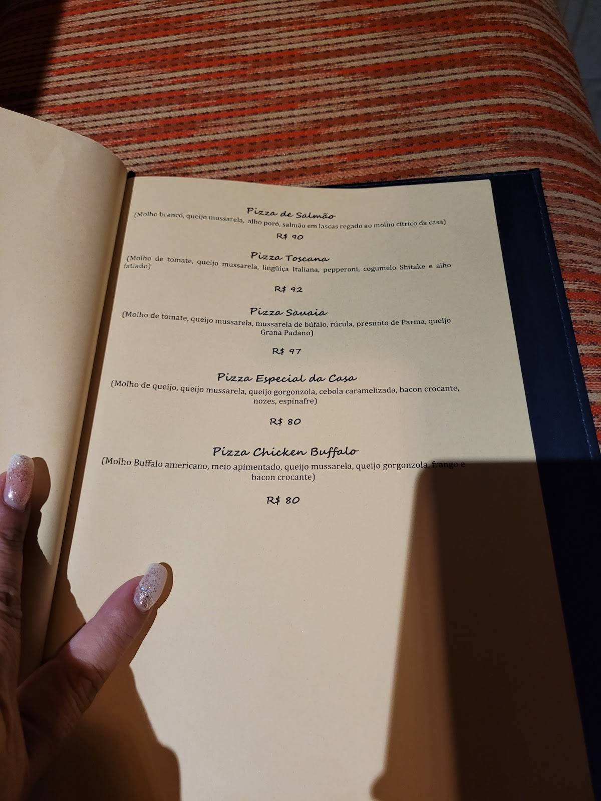 D’Lucca Restaurante cardápio