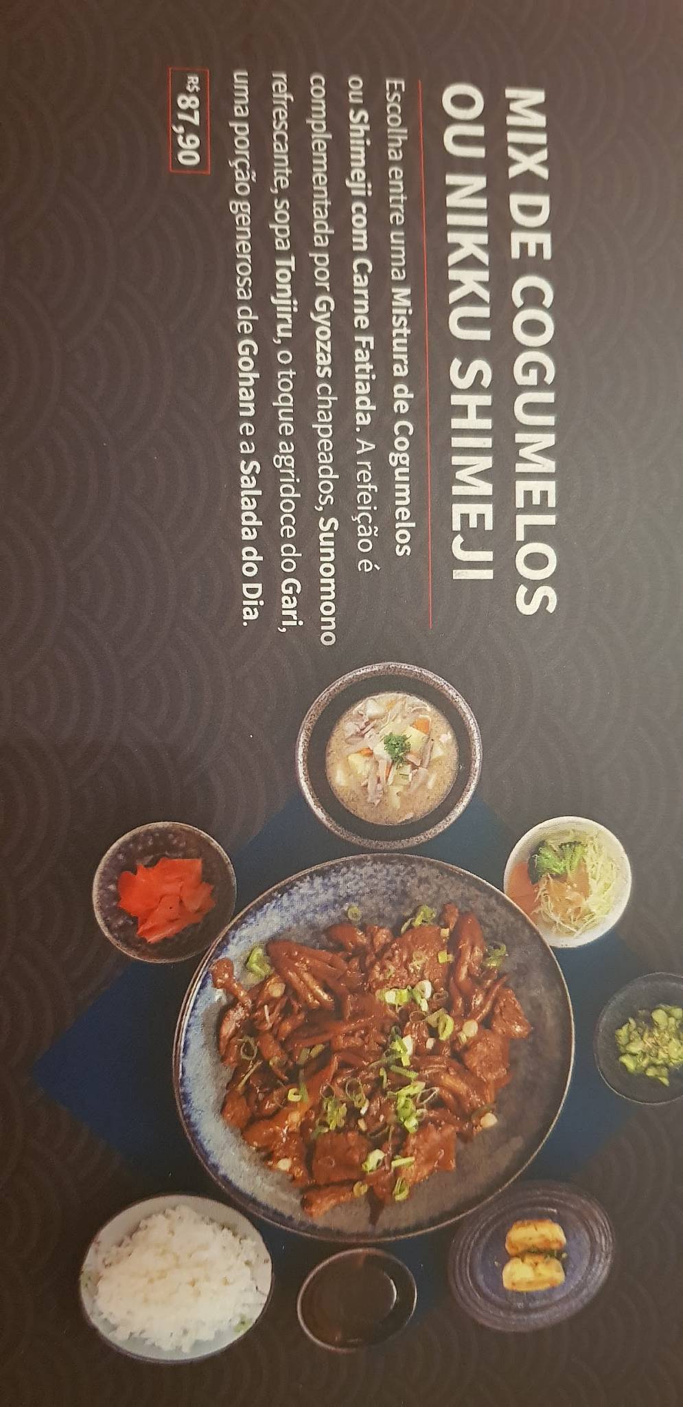 Naruto Ramen cardápio