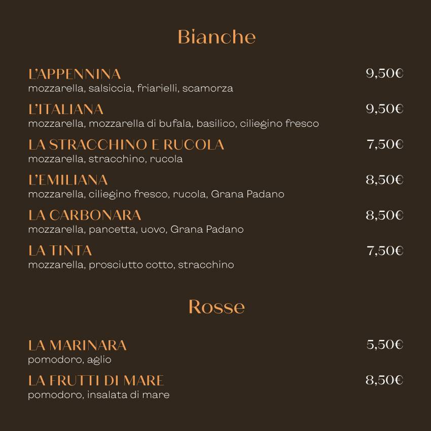 Menu di Rustico Savigliano 