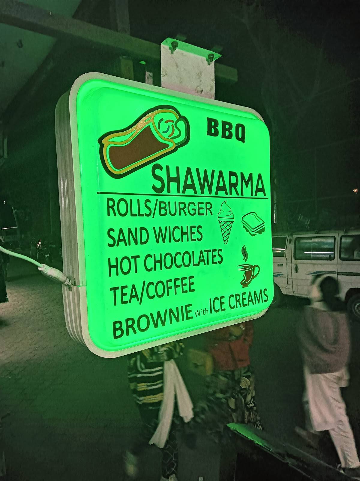 Scooter Barbeque in Kodaikanal menu