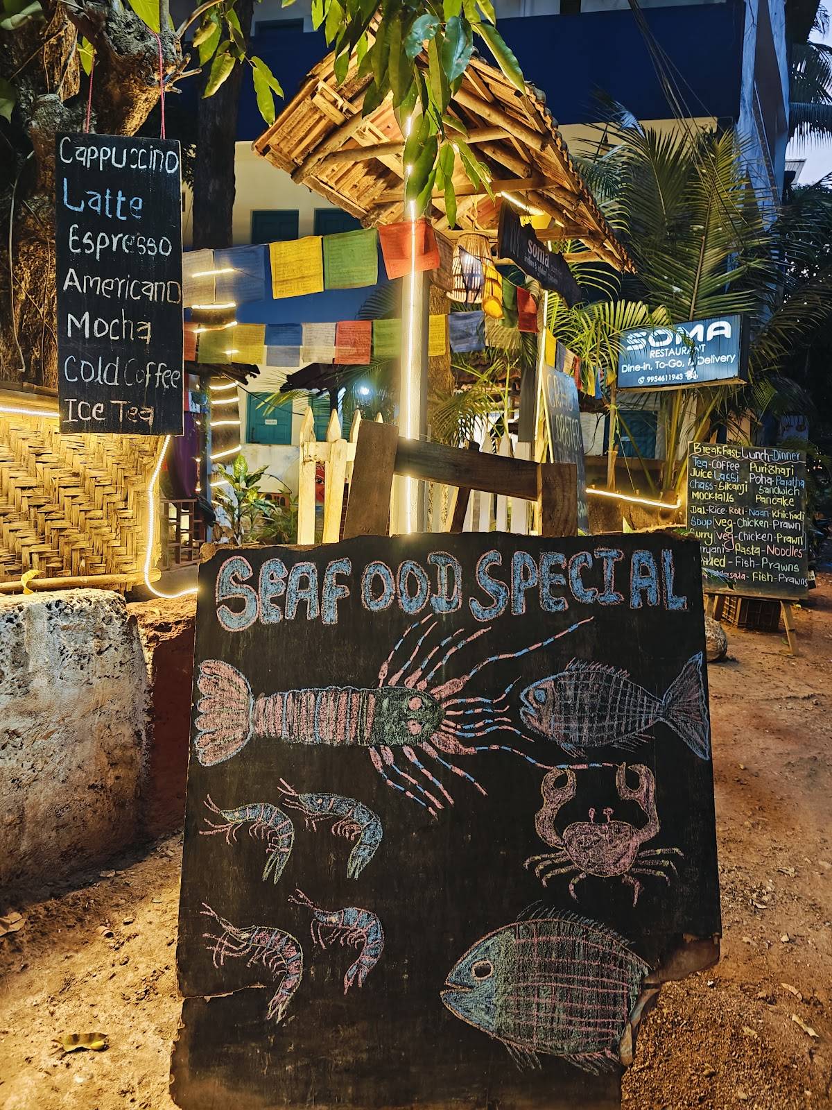 Soma Santripti Restaurant menu