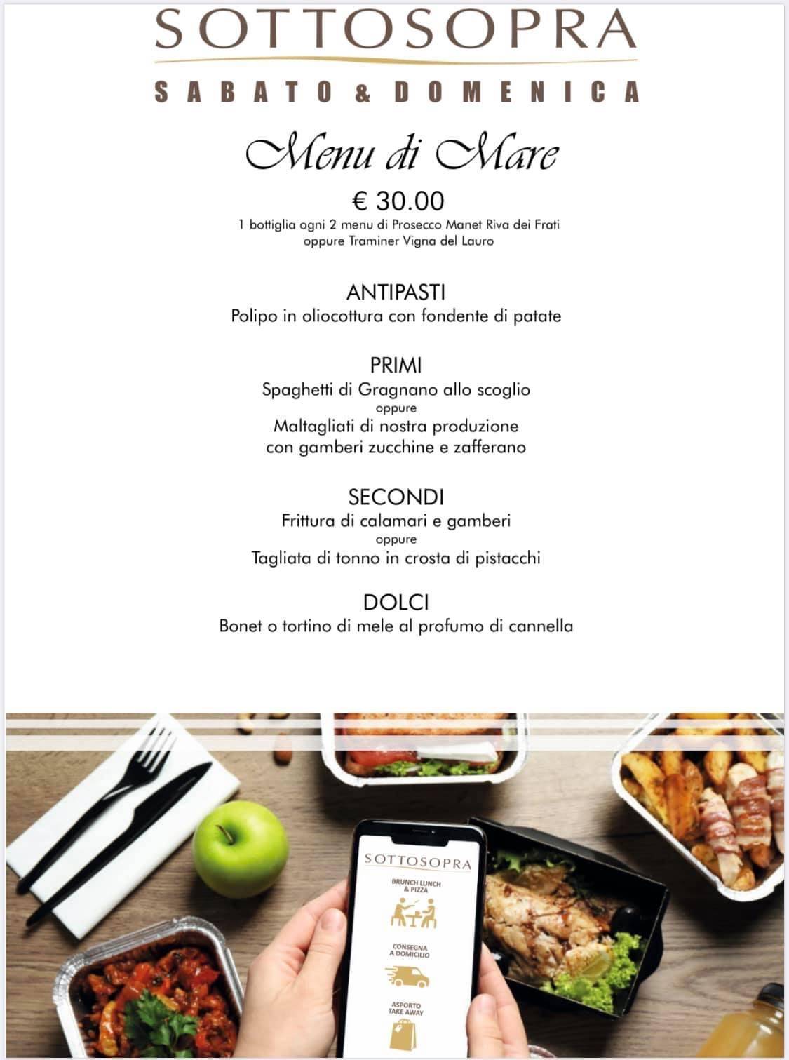 Menu di SottoSopra 
