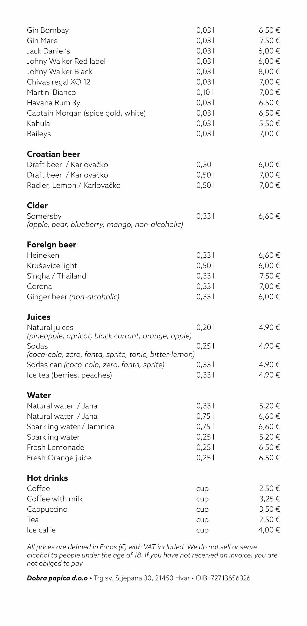 Menu di Spice Asian Food 