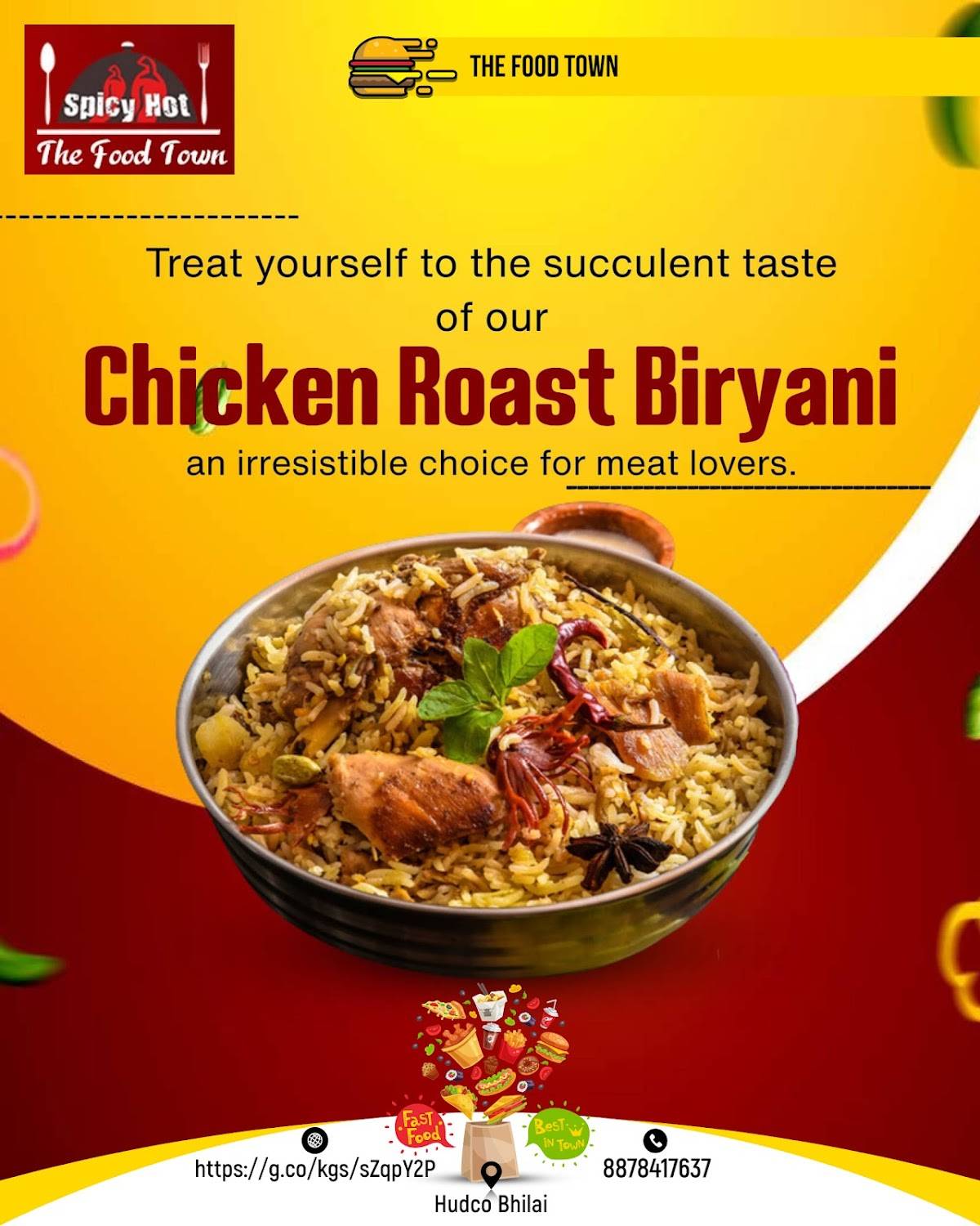 (Spicy hot )The Food Town menu