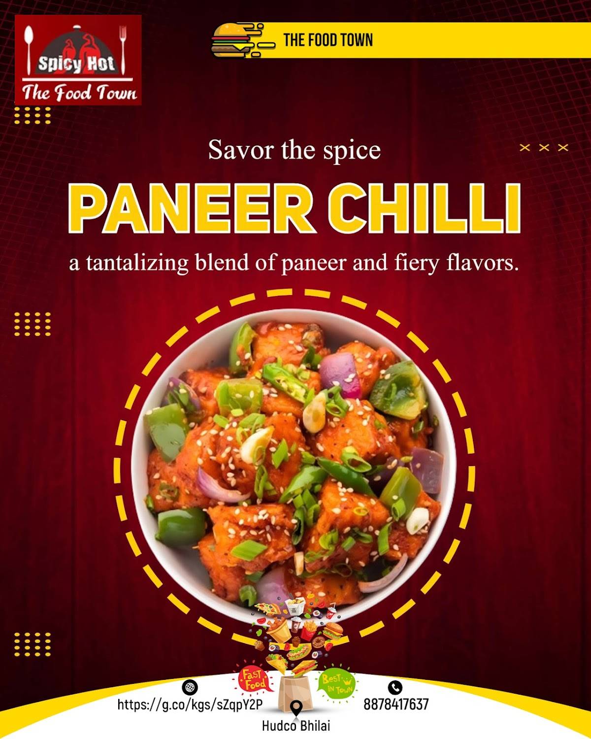 (Spicy hot )The Food Town menu