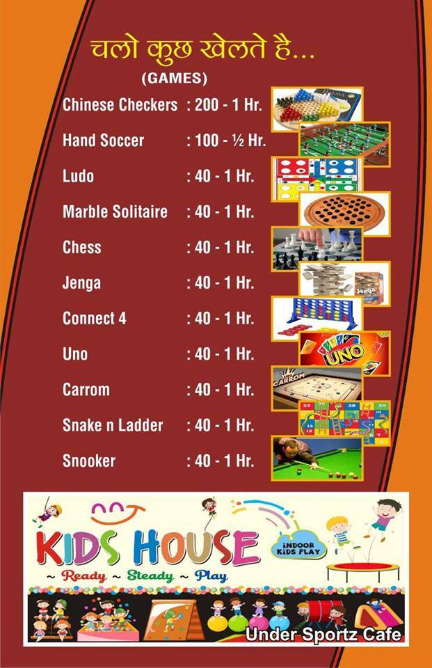 Sportz Cafe Alwar City menu