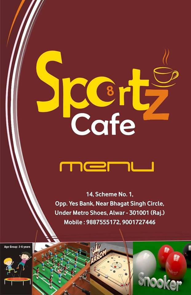 Sportz Cafe Alwar City menu