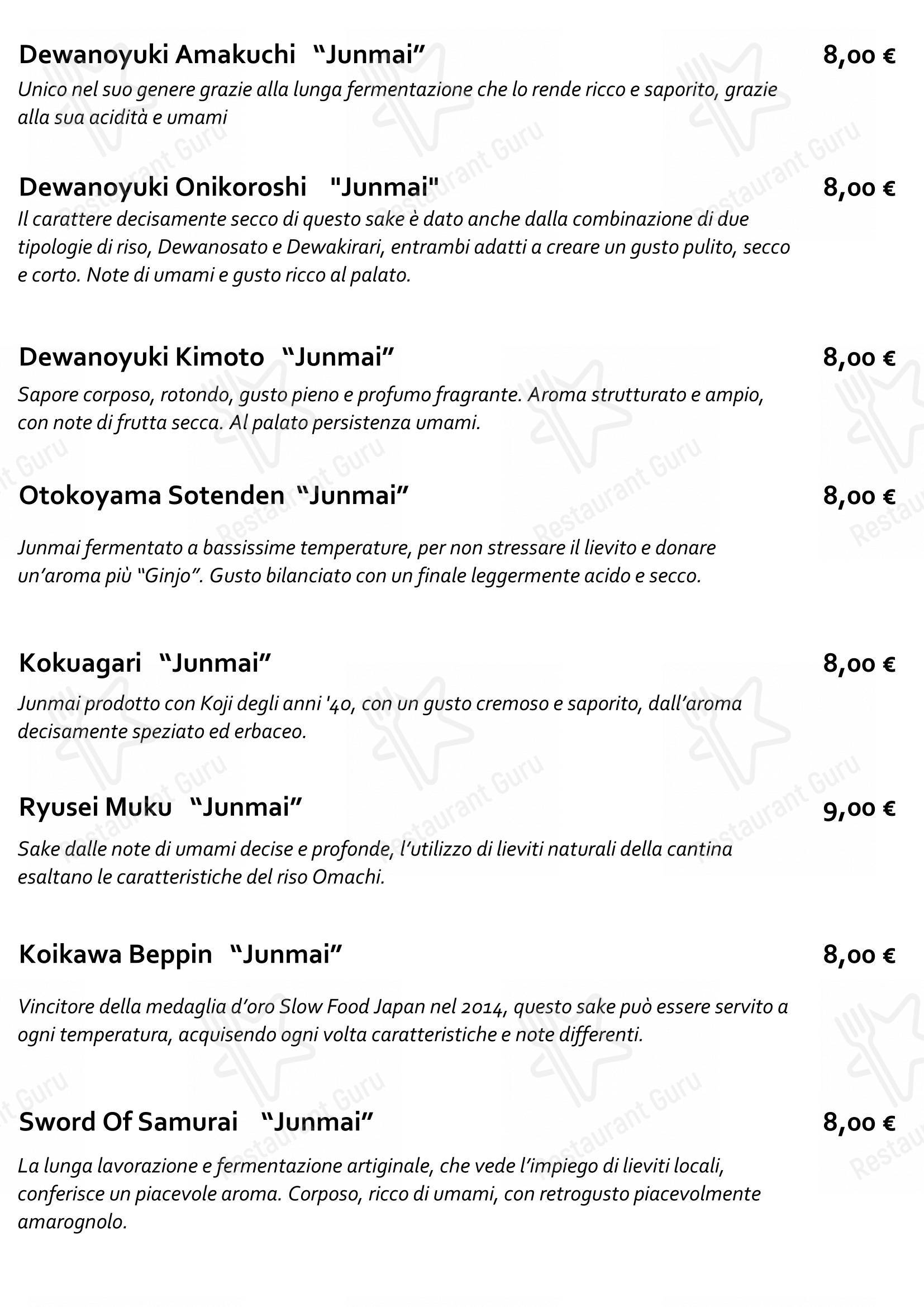 Lunch Menu per Staj Noodle Bar Chiaia ristorante