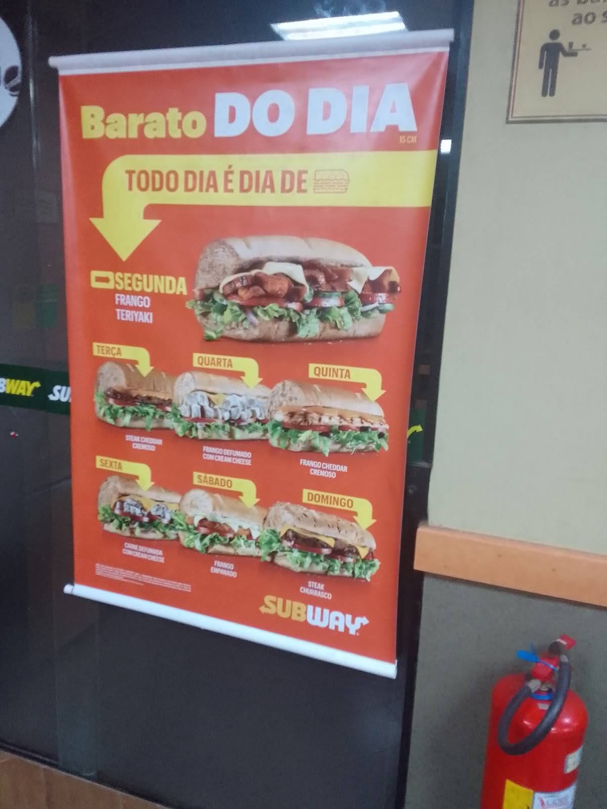 Subway Av. Costábile Romano 2330 cardápio