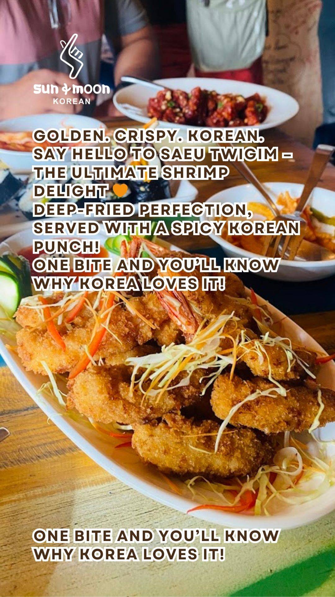 Sun and Moon Korean Restaurant menu