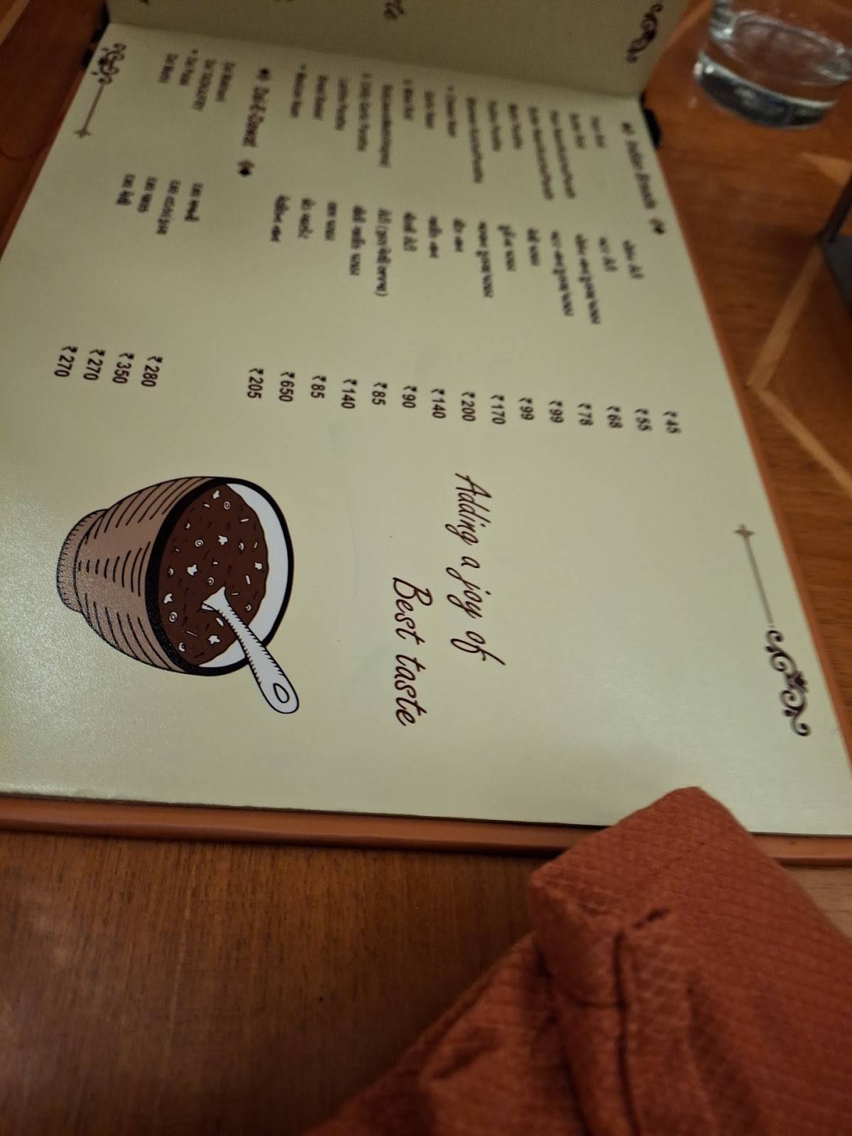 Avadh Family Restaurant menu