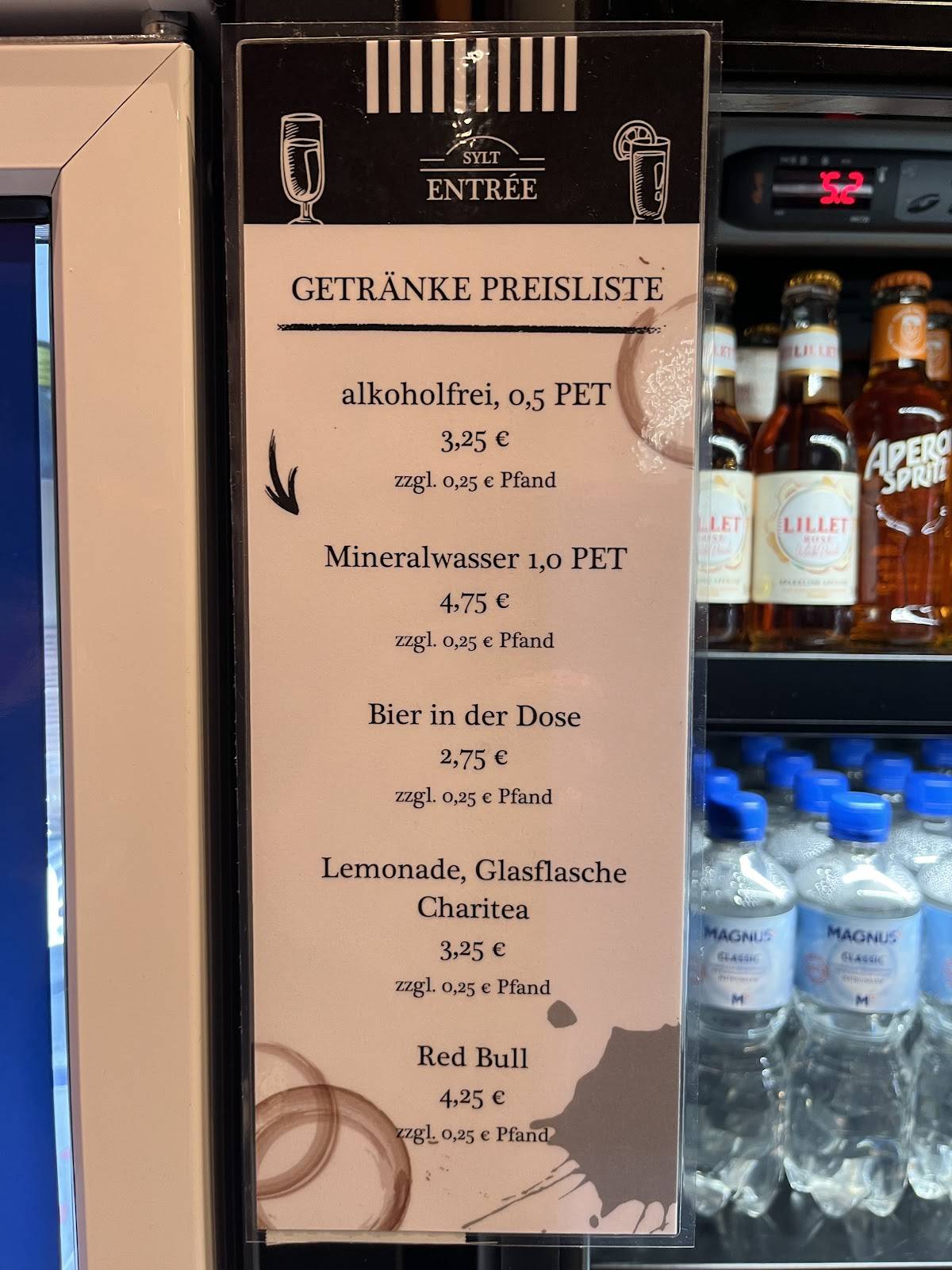 Menu de Sylt Entrée