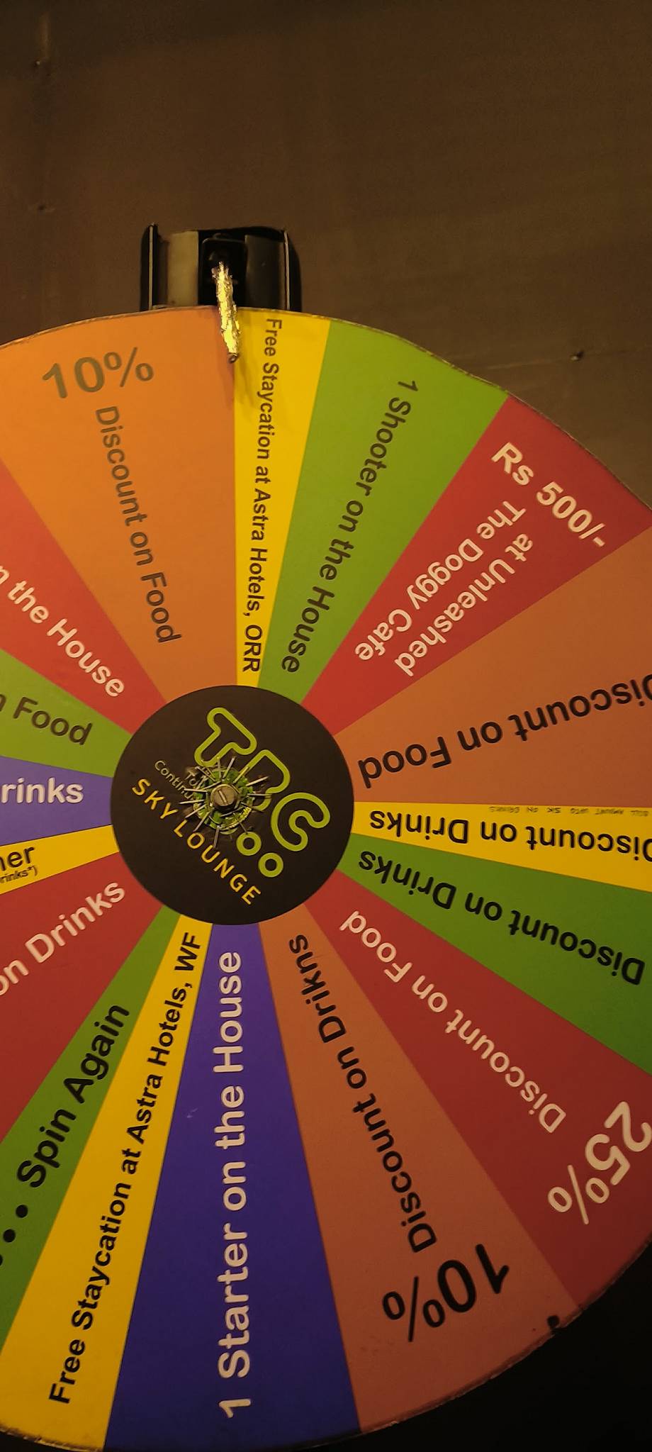 TBC Sky Lounge - Kadubisanahalli- Marathahalli Outer Ring Road Fabulous Terrace Lounge- Rooftop Restaurant & Bar menu