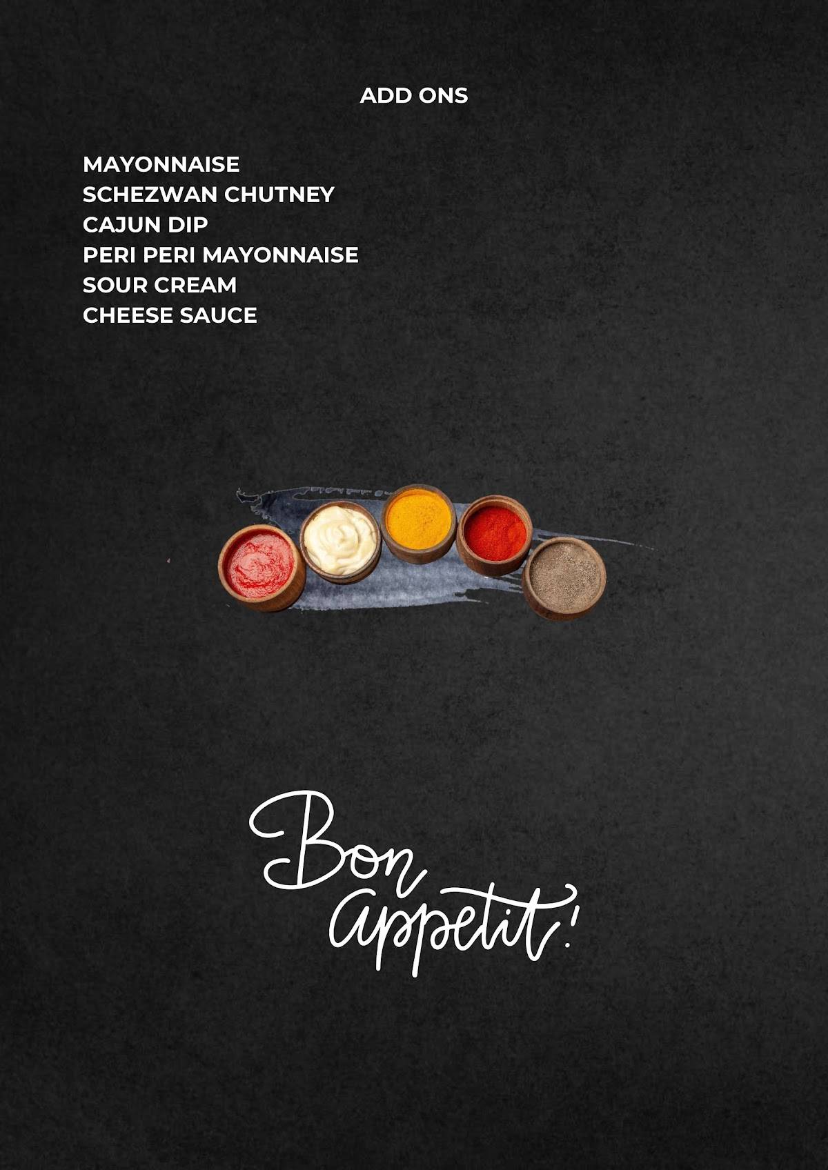 Talli Bar & Kitchen menu