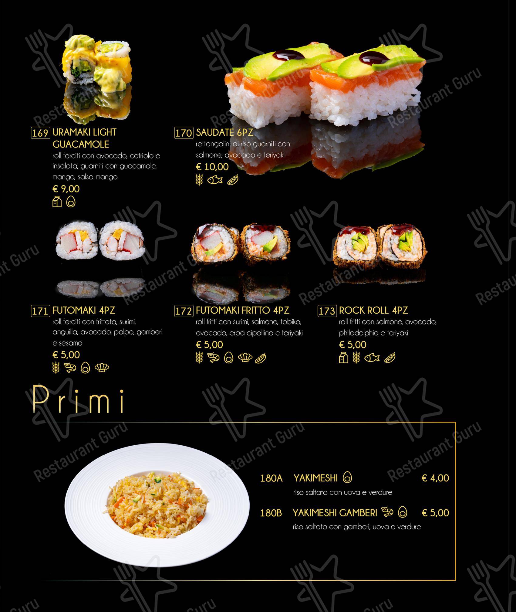 Menu di Tatsumi - Menu bar