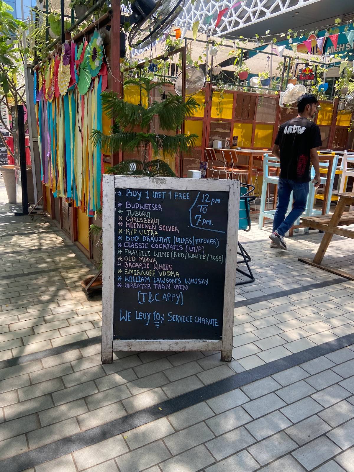 Terttulia Bistro menu
