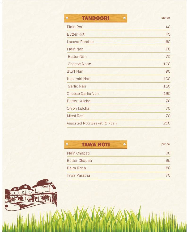 The Food Resort menu