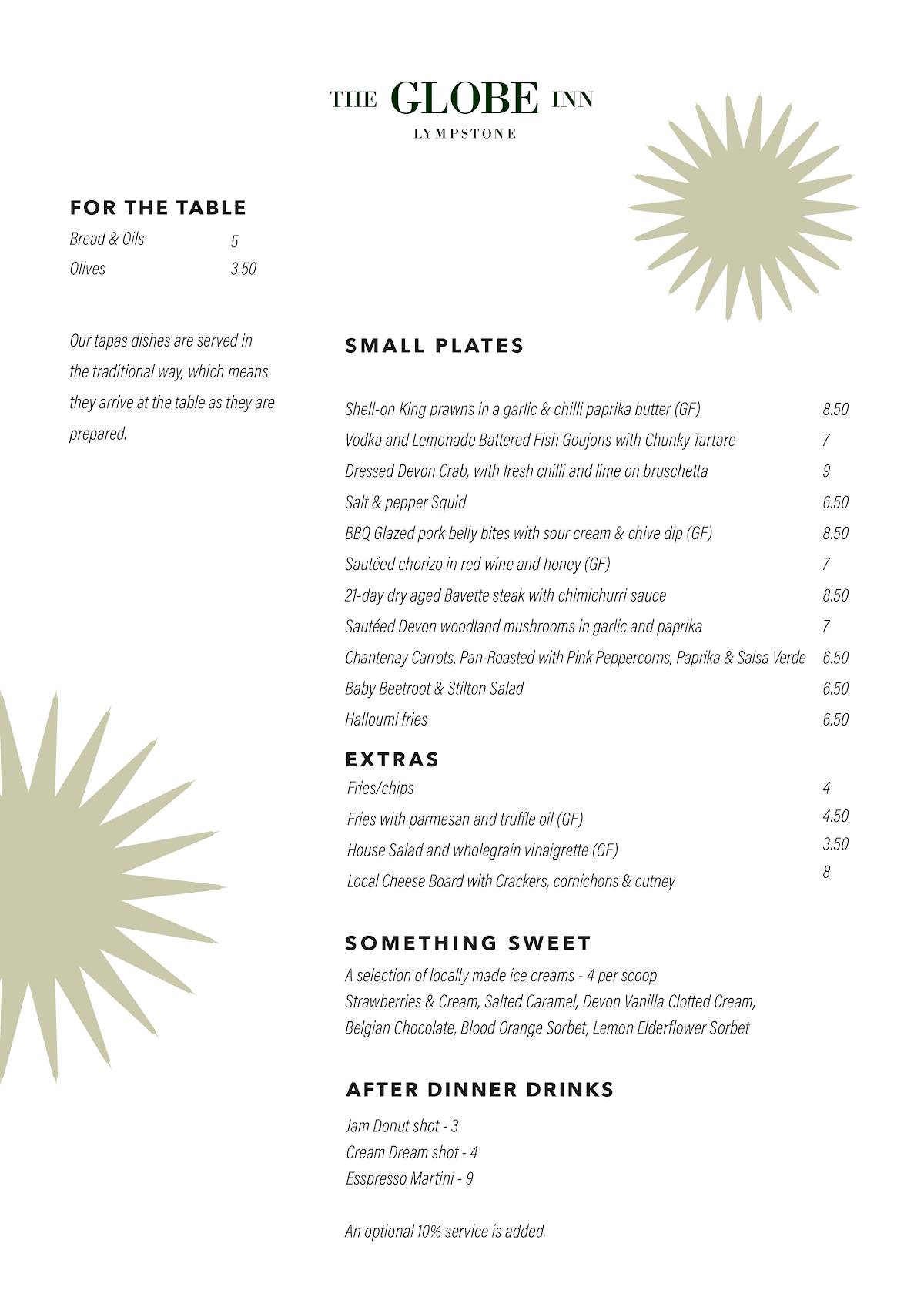 menu-at-the-globe-inn-pub-bar-exmouth