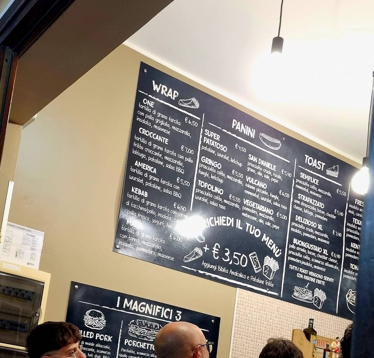 Menu di The Prince Chips & Burger 